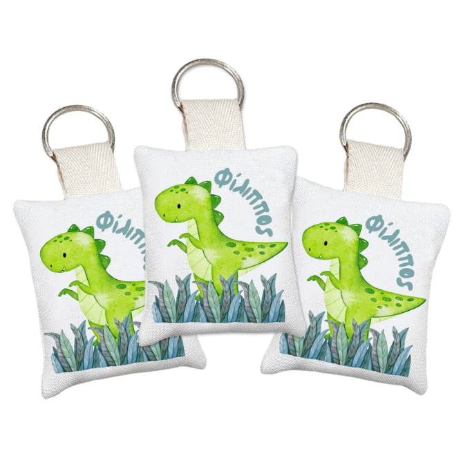 Μαξιλαράκι δεινόσαυρος αναμνηστικό δώρο για πάρτι ή παιδική μπομπονιέρα